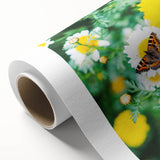 Art Deco poster featuring a spring theme with pastel shades on rolled canvas, ideal for nursery wall art.