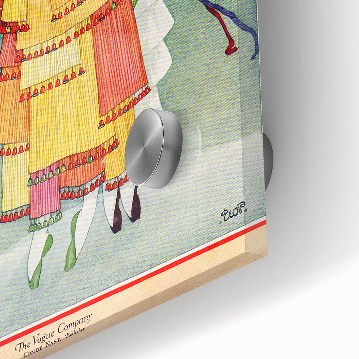 Vintage Vogue Cover Illustration - Fashion-Inspired Wall Art Print