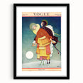 Vintage Vogue Cover Illustration - Fashion-Inspired Wall Art Print