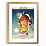 Vintage Vogue Cover Illustration - Fashion-Inspired Wall Art Print