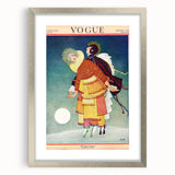 Vintage Vogue Cover Illustration - Fashion-Inspired Wall Art Print