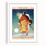 Vintage Vogue Cover Illustration - Fashion-Inspired Wall Art Print