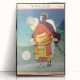 Vintage Vogue Cover Illustration - Fashion-Inspired Wall Art Print