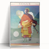 Vintage Vogue Cover Illustration - Fashion-Inspired Wall Art Print