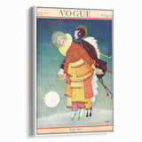 Vintage Vogue Cover Illustration - Fashion-Inspired Wall Art Print
