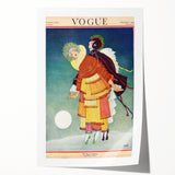 Vintage Vogue Cover Illustration - Fashion-Inspired Wall Art Print