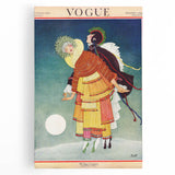 Vintage Vogue Cover Illustration - Fashion-Inspired Wall Art Print