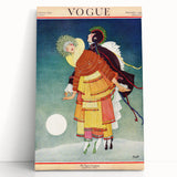 Vintage Vogue Cover Illustration - Fashion-Inspired Wall Art Print