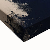 Abstract figurative stretched canvas artwork showcasing vibrant colors and intricate details. Ideal for modern home decor, emphasizing creativity and artistic expression.