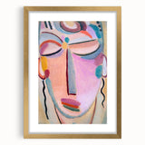 Meditation (1918) - Vibrant Abstract Expressionist Portrait by Jawlensky