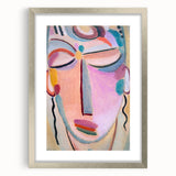 Meditation (1918) - Vibrant Abstract Expressionist Portrait by Jawlensky