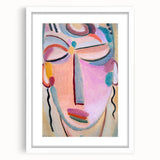 Meditation (1918) - Vibrant Abstract Expressionist Portrait by Jawlensky