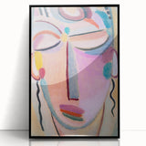 Meditation (1918) - Vibrant Abstract Expressionist Portrait by Jawlensky