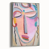 Meditation (1918) - Vibrant Abstract Expressionist Portrait by Jawlensky