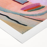 Meditation (1918) - Vibrant Abstract Expressionist Portrait by Jawlensky