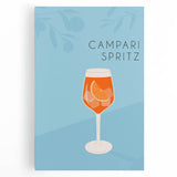 Large black and white stretched canvas featuring assorted kitchen utensils, ideal for kitchen wall art.