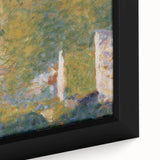 The Bridge at Bineau by Seurat: Soft Impressionist Landscape Wall Art