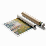 The Bridge at Bineau by Seurat: Soft Impressionist Landscape Wall Art