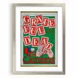 Grateful Dead & Santana Retro Wall Art – Vintage Concert Print