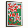 Grateful Dead & Santana Retro Wall Art – Vintage Concert Print