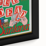 Grateful Dead & Santana Retro Wall Art – Vintage Concert Print