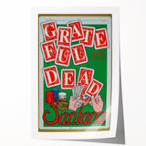 Grateful Dead & Santana Retro Wall Art – Vintage Concert Print