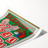 Grateful Dead & Santana Retro Wall Art – Vintage Concert Print