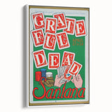 Grateful Dead & Santana Retro Wall Art – Vintage Concert Print