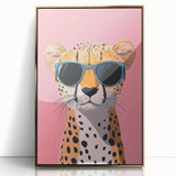 Kids Room Art Prints – Cool Cheetah Illustration for Playroom Decor