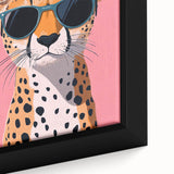 Kids Room Art Prints – Cool Cheetah Illustration for Playroom Decor