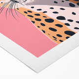 Kids Room Art Prints – Cool Cheetah Illustration for Playroom Decor