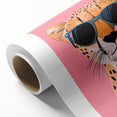 Kids Room Art Prints – Cool Cheetah Illustration for Playroom Decor