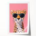 Kids Room Art Prints – Cool Cheetah Illustration for Playroom Decor