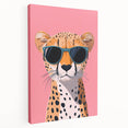 Kids Room Art Prints – Cool Cheetah Illustration for Playroom Decor
