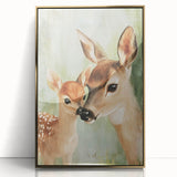 Gentle Deer Nursery Wall Art - Kids Room Prints & Baby Decor