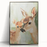 Gentle Deer Nursery Wall Art - Kids Room Prints & Baby Decor