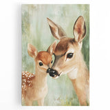 Gentle Deer Nursery Wall Art - Kids Room Prints & Baby Decor