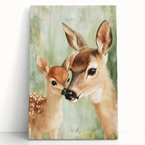 Gentle Deer Nursery Wall Art - Kids Room Prints & Baby Decor