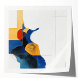 Modern Abstract Wall Art – Bold Shapes & Color Blocks