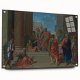 Baroque Art Scene with Classical Elegance - Antique Art Print