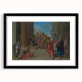 Baroque Art Scene with Classical Elegance - Antique Art Print