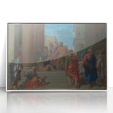 Baroque Art Scene with Classical Elegance - Antique Art Print