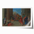 Baroque Art Scene with Classical Elegance - Antique Art Print