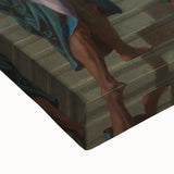 Baroque Art Scene with Classical Elegance - Antique Art Print