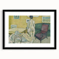 Expressionism Wall Art - Modern Nude Figure Interior Painting