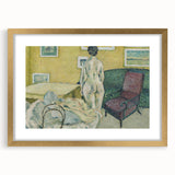 Expressionism Wall Art - Modern Nude Figure Interior Painting