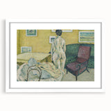 Expressionism Wall Art - Modern Nude Figure Interior Painting