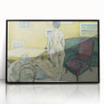 Expressionism Wall Art - Modern Nude Figure Interior Painting