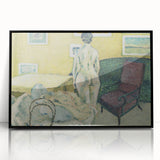Expressionism Wall Art - Modern Nude Figure Interior Painting