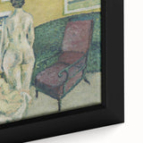 Expressionism Wall Art - Modern Nude Figure Interior Painting